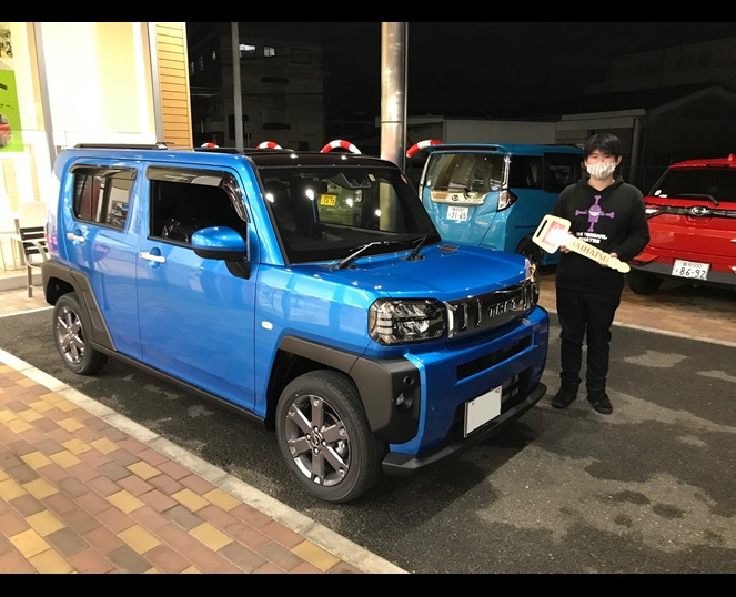 朝倉店タフト納車